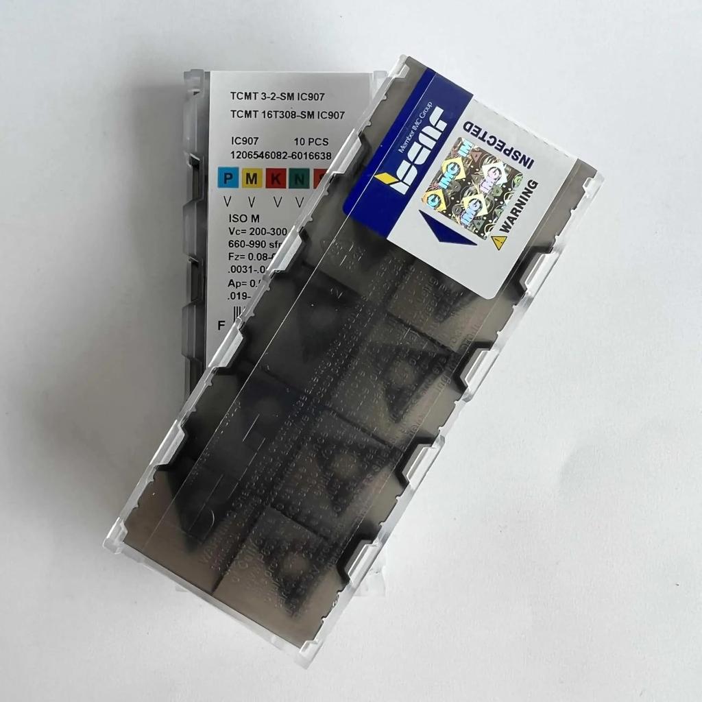 ISCAR / TCMT16T308-SM IC907  /Industrial indexable Carbide Inserts 10 PCS