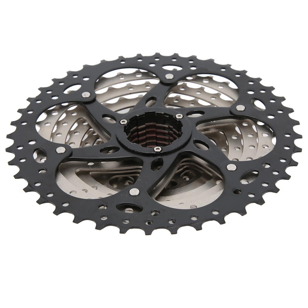 ZTTO 9 Speed Cassette 11‑42T Mountain Bike Freewheel Cassette Sprocket for Road Bicycle