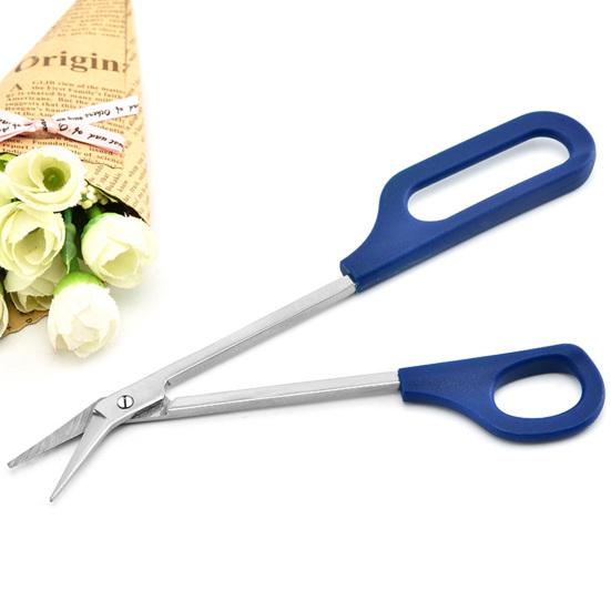 Toenail Scissor High Precision Cleaning Dirt Rust-Proof Easy Grip Long Handled Toenail Clippers