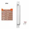 Aluminum Alloy No-Drill Handle for Wooden and Sliding Doors and Windows