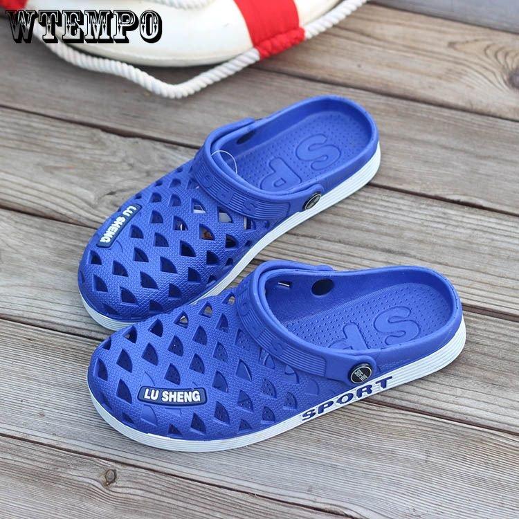EVA Slides Scarpe da grotta da donna estive da uomo Scarpe da spiaggia Sandali da coppia con fondo morbido antiscivolo Pantofole da coppia esterne casual
