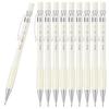 Pentel Mechanical Pencil AMAIN Sharp 1.3mm Off White 10 Pieces AM13-W(10)