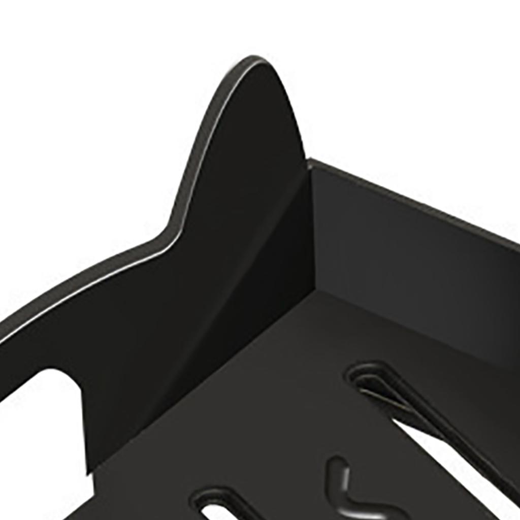 Wall Mounted Soap Holder Hole Shape Drainage Soap Dish Holder for Bathroom