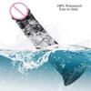 Female Masturbator Butt Plug Vagina Clit G-Spot Masturbation Sex Toy for Women 6sizes Black Dildos Wiht Suction Cup Ddildo Penis