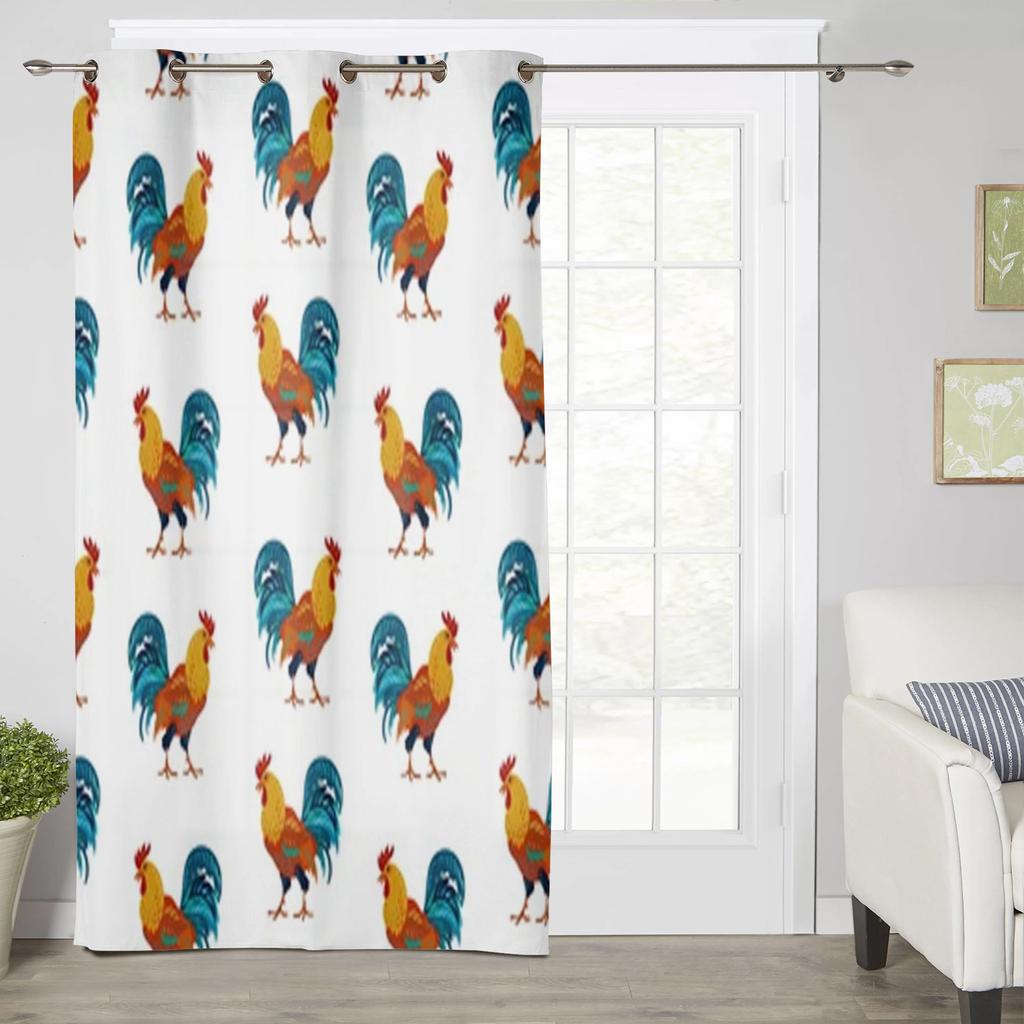 Kogut Zasłony Okienne Do Salonu Luksusowy Wystrój Sypialni Draperie Obróbka Okien Kuchennych Zasłony