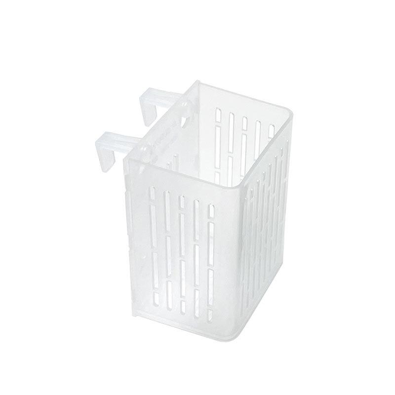 Hengende sugekoppkrok Akvariumplanteholder Plast Akvarieplantekar Plantekar Kurver Aquatic Pot Box Aquascape Dekorasjon