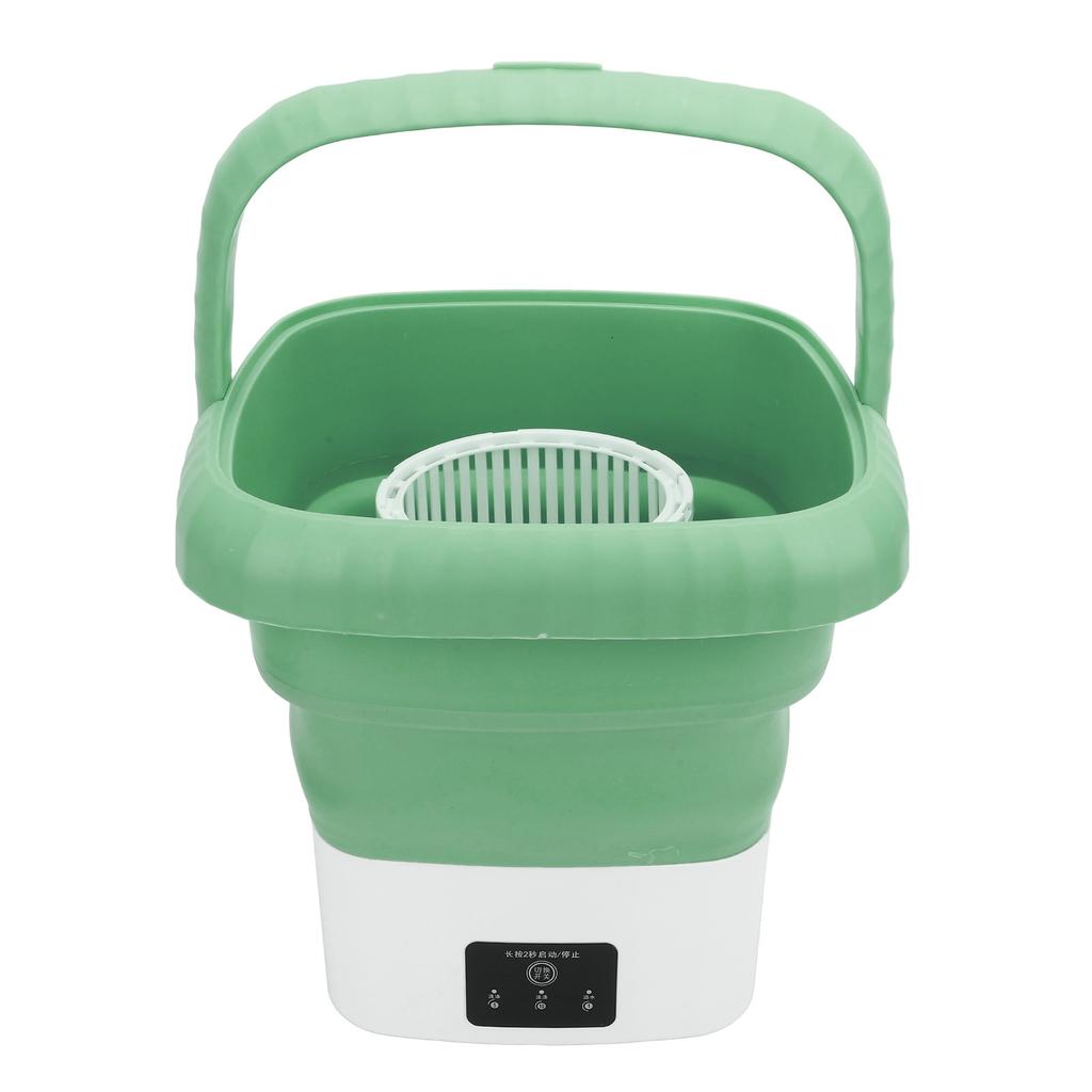 Folding Washing Machine 9L Lightweight Portable   Washer for Underwear Socks Infant Clothes for Travel Dorm