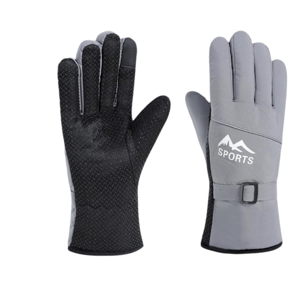 Keep Warm Skiing Gloves  Warm Outdoor Mittens Winter Thicked Cycling Gloves  Driving