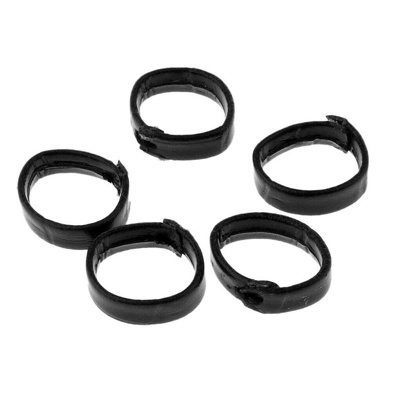 1PC Watchband Hoop Watch Řemínek Keeper Loop Retainer ring Náhradní kožené příslušenství k hodinkám