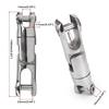 Łodzie morskie Kotwice Krętliki Złącze do łańcucha 6-8 mm/10-12 mm Stal nierdzewna