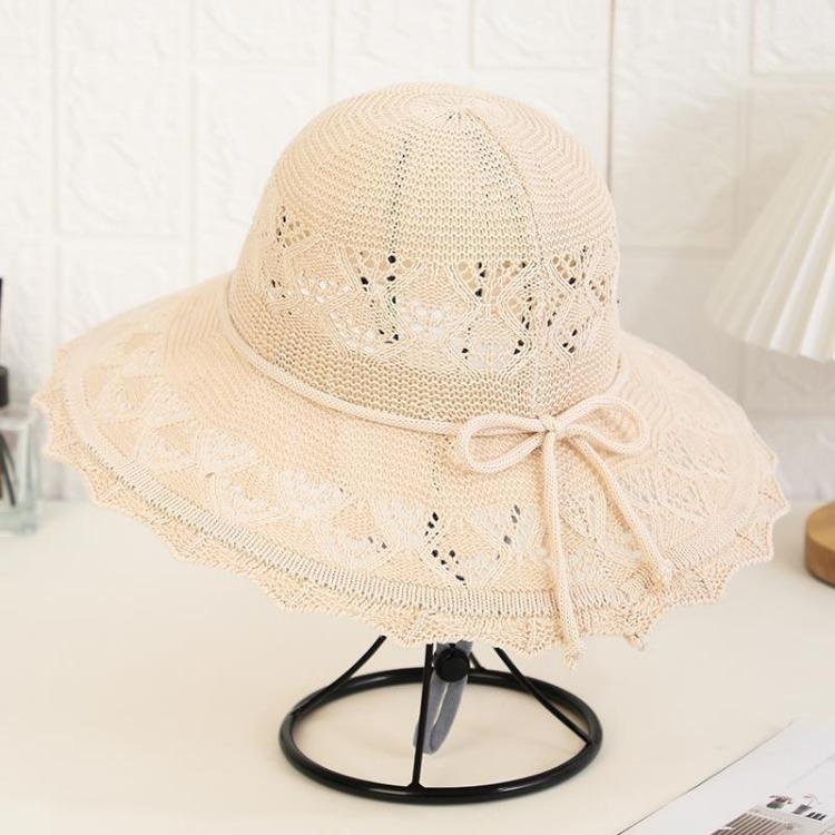 Summer Women's Straw Hat Sun Protection Korean Version Sun Protection Hat Large Eave Beach Cool Hat Women