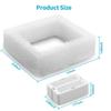 Cat Water Fountain Replacement Filters, 8 Pack Cat Fountain Carbon Filters and 2 Pack Foam Filters for Cat Water Fountain