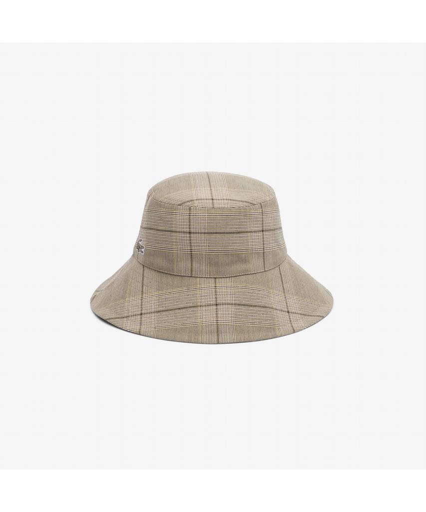 LACOSTE Women'S Plaid Bucket Hat Rk5632-55N Aim