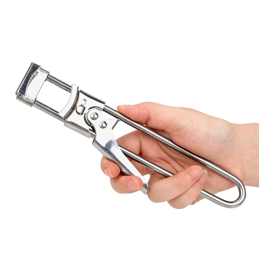Otvírák Nastavitelný Na Sklenice A Lahve Nastavitelný Multifunkční Nerezový Otvírák Na Plechovky Víčka Sklenic Manuální Otvírák Kuchyňské Doplňky
