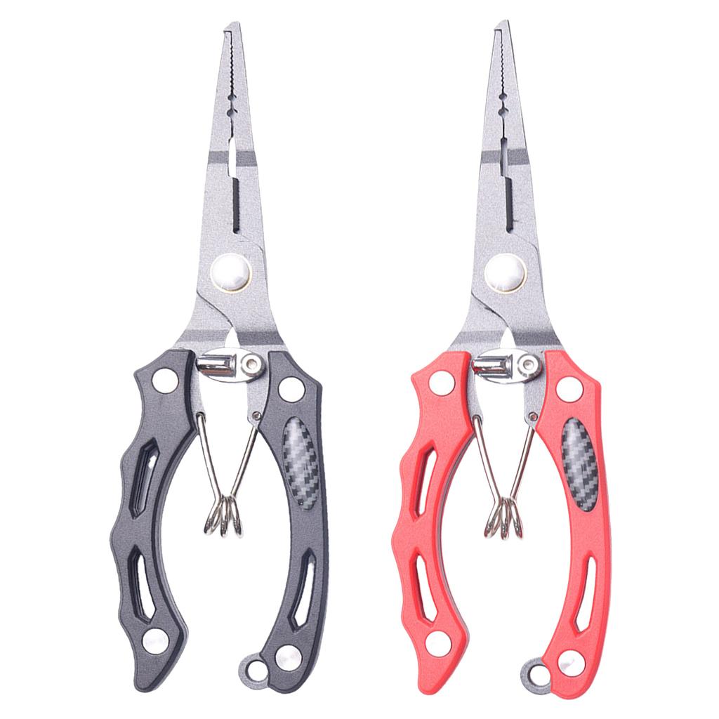Portable Small Fishing Pliers Scissors Cutting Fish Line Tongs Stainless Steel Hook Remover Fish Line Cutter Easy To Use