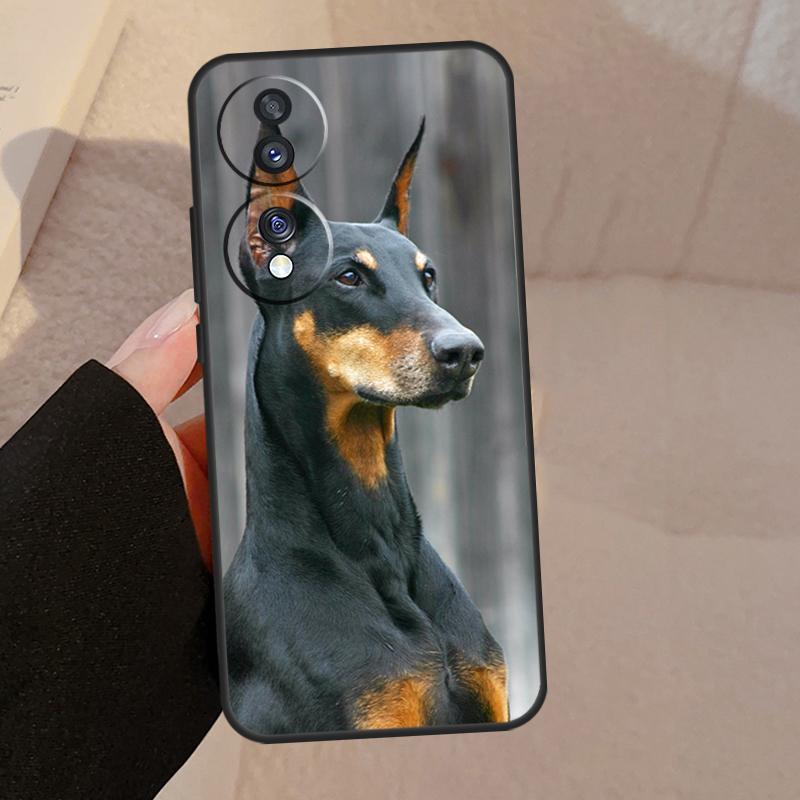 Dachshund Doberman Dog For Honor Magic 7 6 5 Lite V5 Case For Honor 400 Pro 200 50 70 90 X8a X8b X9a X9b X9c Cover