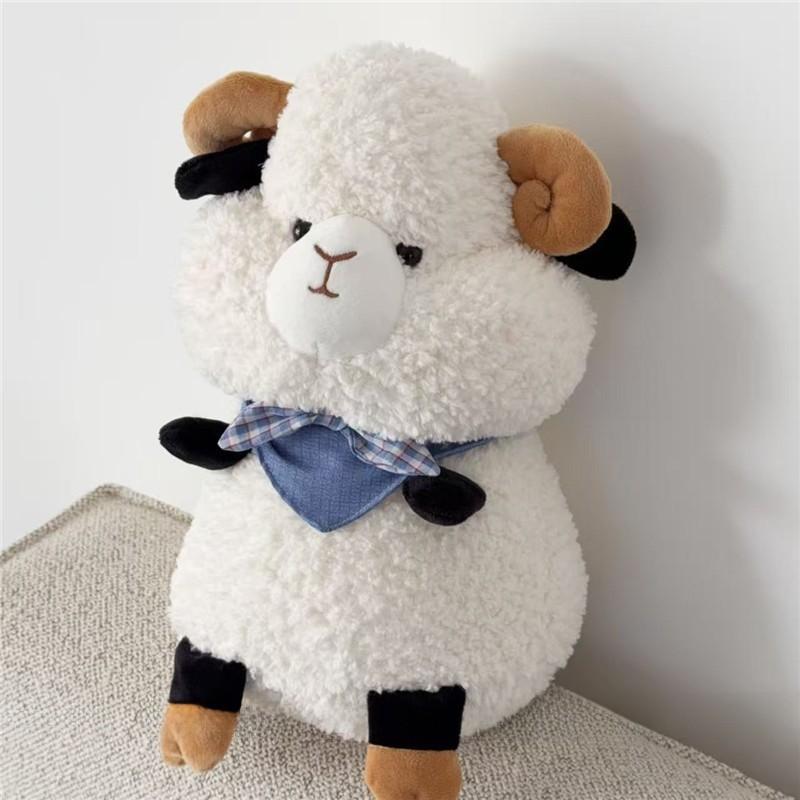 Plush Sheep Toy With Cotton Candy Design For Kids And Gift Recipients