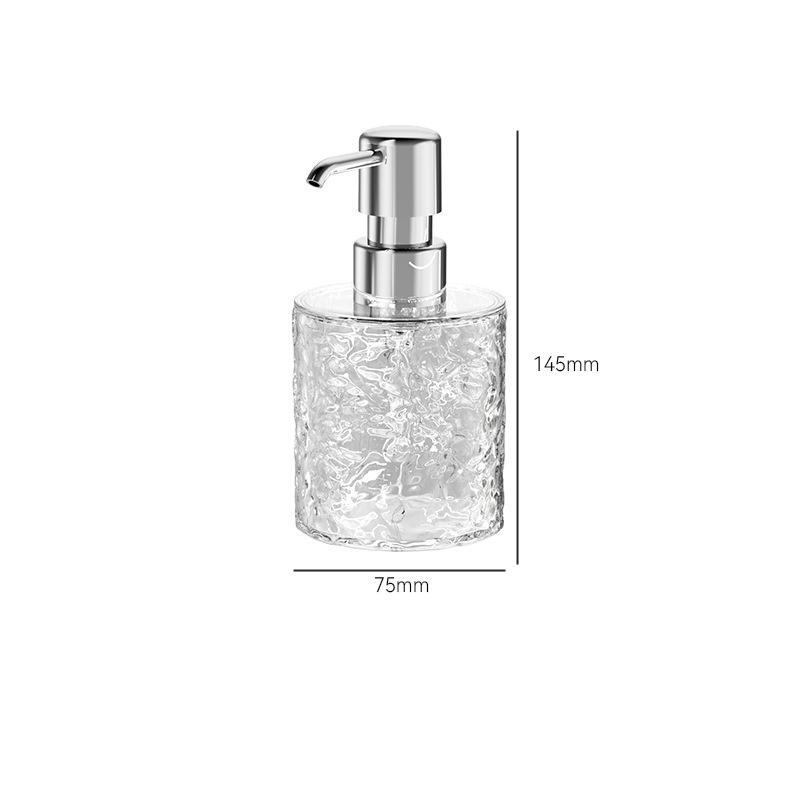 Hands Foaming Soap Dispenser Press-type Bathroom Liquid Soap Bottle Refillable Dish Soap Container Light Luxury Hand Washer