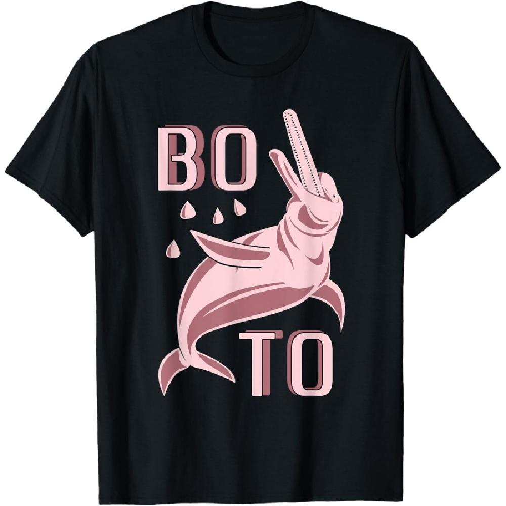 

Boto Pink River Dolphin Inia Bufeo T-Shirt XXXXXL чёрный