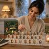 2D Forest Christmas Advent Calendar for Kids with Holiday Countdown
