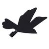 Flying Bird Wall Hook Iron Metal Modern Key Holder Hanger Coat Hook Wall Decor for Entryway Bags Hats Towels Black
