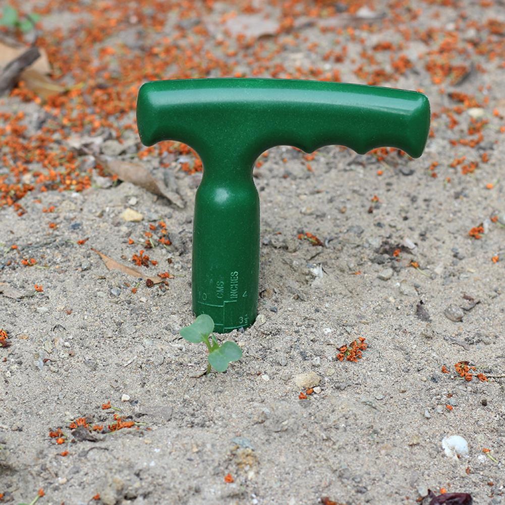 Plastic Hole Puncher for Gardening, Flower Planting, Weeding Digging Tool, Garden Accessories, Seeds Disseminators,
