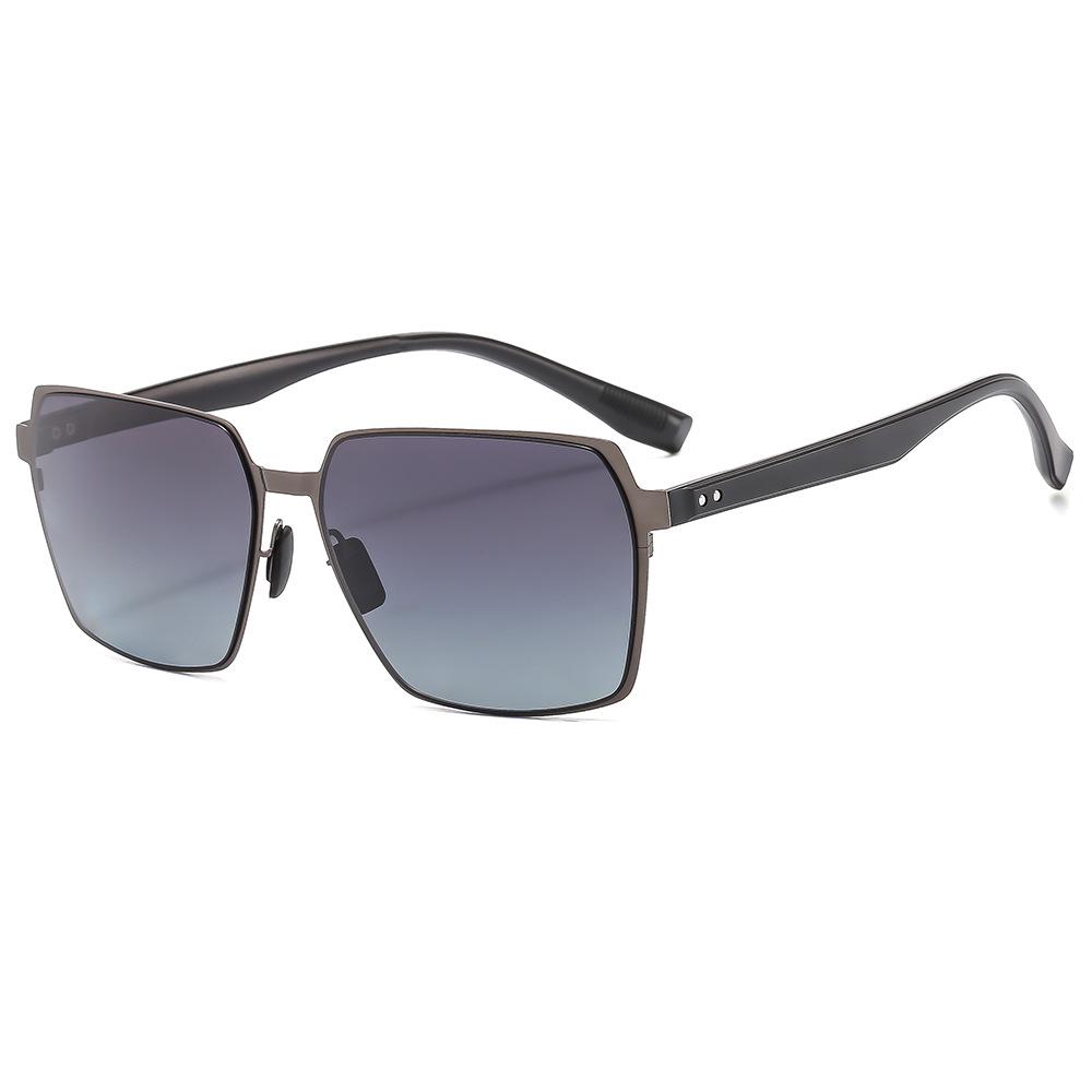 2024 Polygon Trend Large Frame Nylon Polarized Sunglasses, Myopia-Compatible - Model 2265