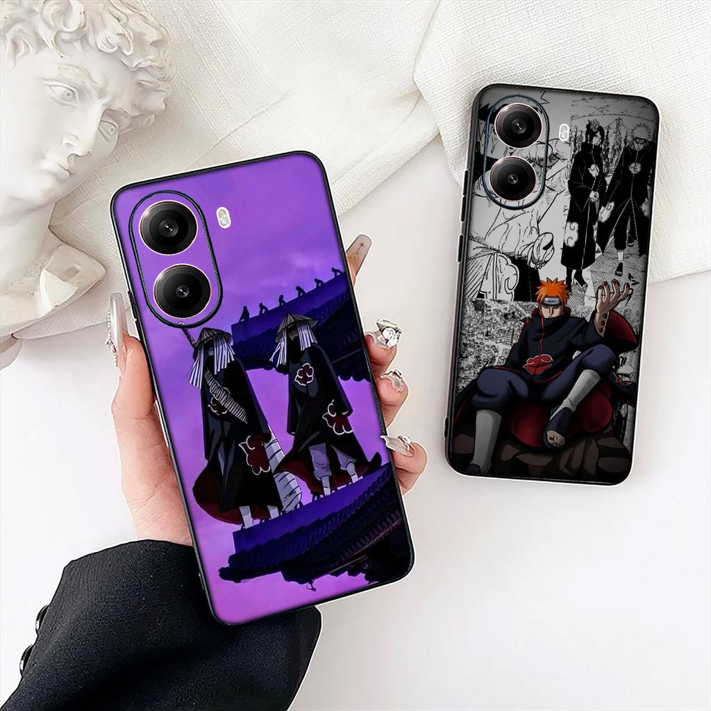 Sasuke Akatsuki Narutos Pain Cover for Samsung Galaxy A04 j7 J5 J2 Prime J8 A01 A02 A03  A42 M06 M16 M56 M23 a55 Phone Case