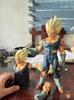 Dragon Ball Z Majin Vegeta Action Figure 28cm 11.02inch Replace Head Battle Damaged Statue Collection Model Toys Gifts For Fans