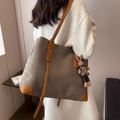 High-end Bag, Versatile Oxford Fabric, Fashionable Single-shoulder Hand-carry Women's Bag, Lightweight and Large-capacity Tote Bag