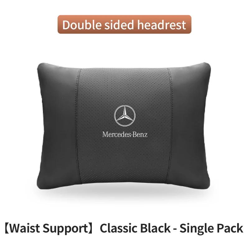 AABGT1 Mercedes Benz A B C E S R Class GLB GLC GLE AMG CLA CLS SLC GLS SLS ML Car Headrest Neck Support Lumbar Rest Cushion Neck Pillow