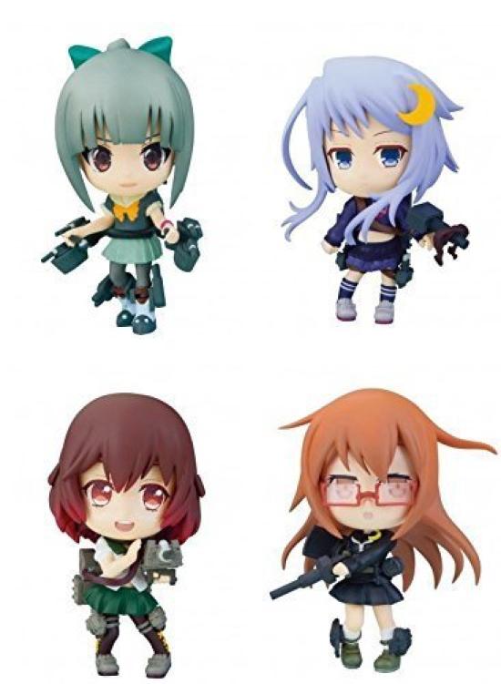 Chibi Kyun Chara Collection in the Coral Set of 4 "Kantai -KanColle-" -Reunion Sea- vol.4