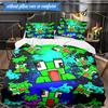 Space Un-speakable Adventure 3pcs K-pop Music Group Bedding set,Ideal for Bedroom, Dormitory,Including Duvet Cover And 2pcs Pillowcases,Fan Gifts