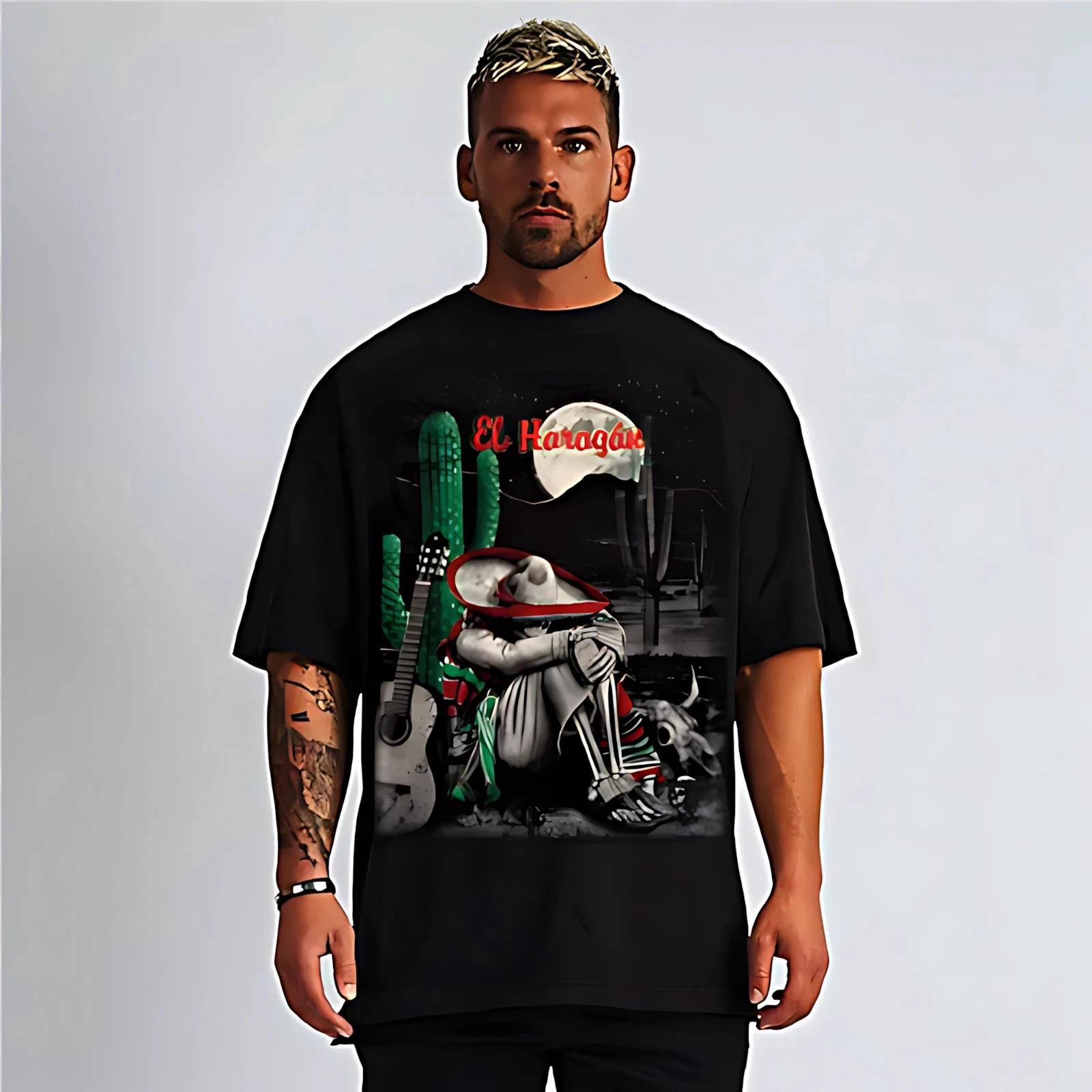 EL HARAGAN Y COMPANIA ROCK EN ESPANOL BLACK T-Shirt XXL