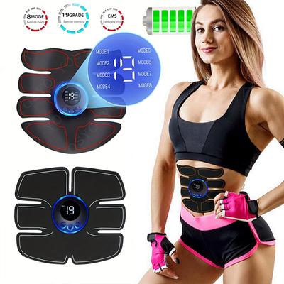 Elektrischer Muskelstimulator, Bauch, Arme, Beine, Rücken, Übung, Körper, Fitness, Massagegerät, Körperformung, Massagegerät