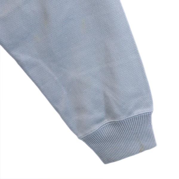 Adidas 70s 80s Vintage Descente Long Sleeve Polo Shirt L Blue Men's Used