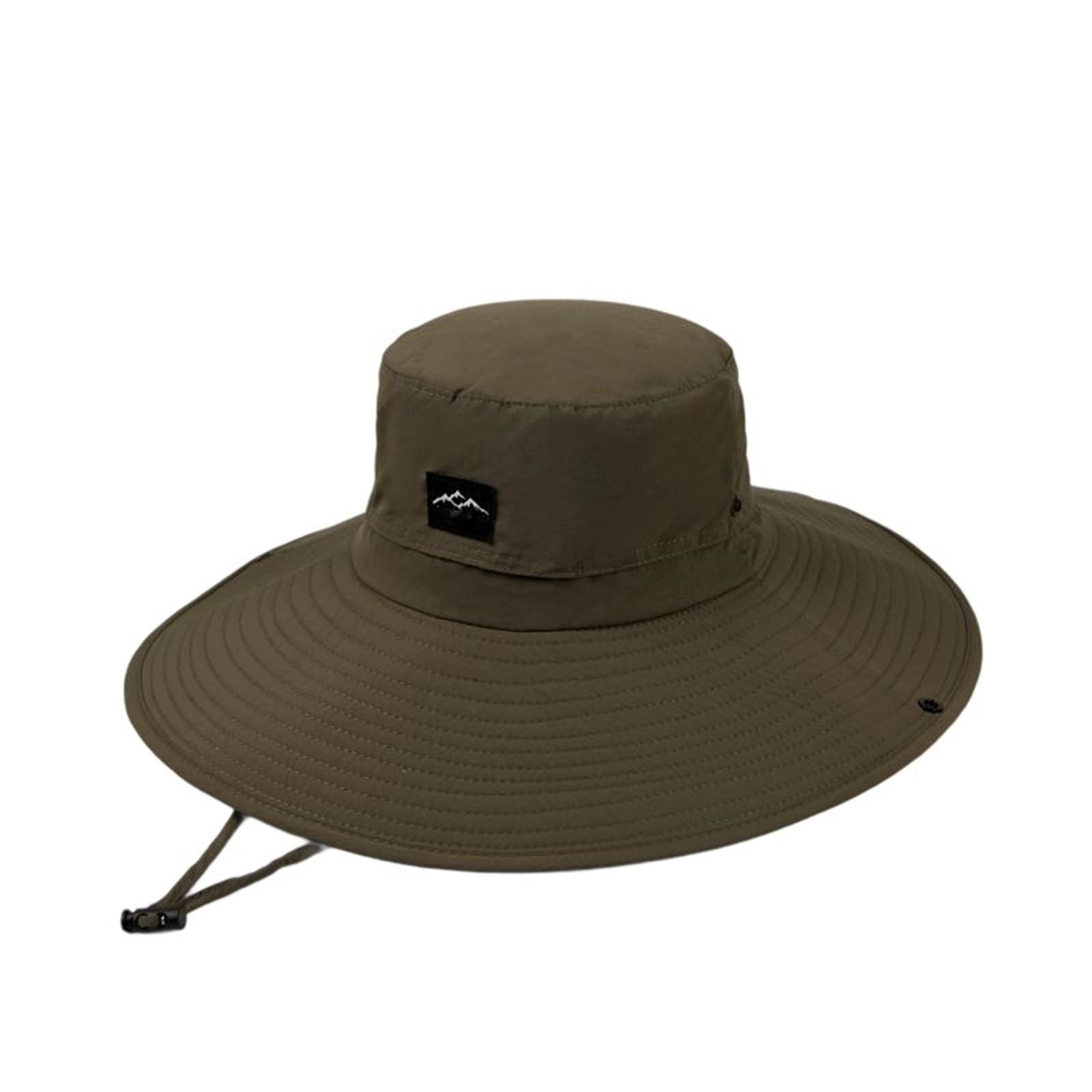 

Fishing Hat, Wide Sun Hat For Men Women, Hiking Beach Bucket Hats Summer Hat One Size