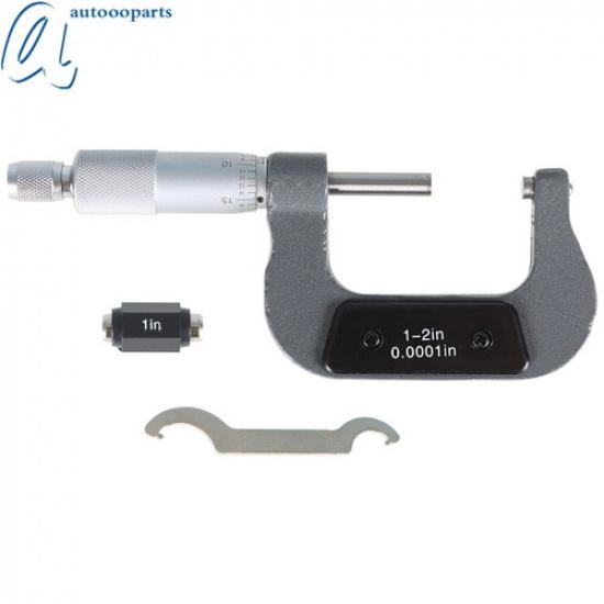 Outside Micrometer 1-2 /0.0001  Carbide Tipped Precision Micrometer