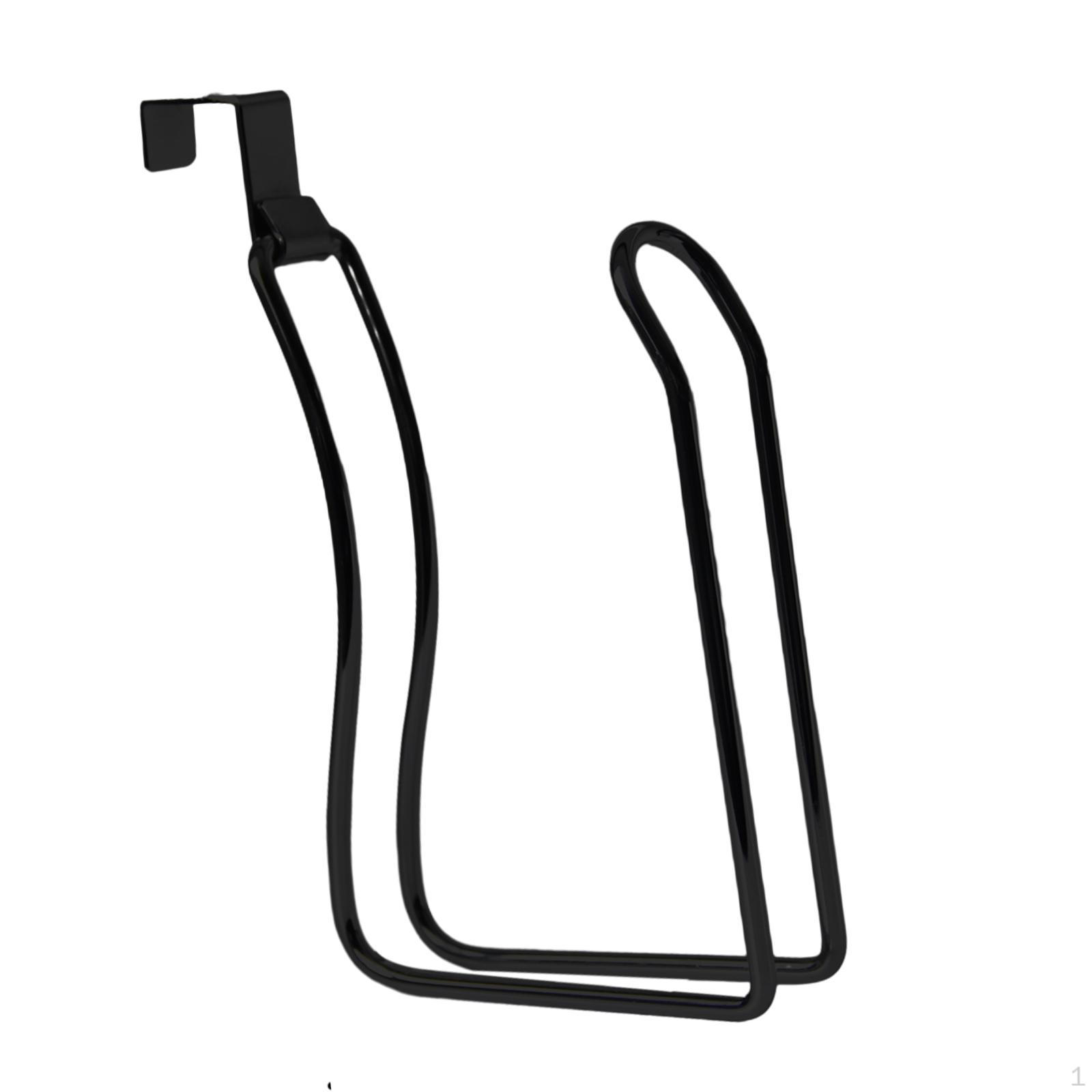 

Держатель для бумажных полотенец для ванной комнаты, настенные крючки для кухни, органайзер для шляп и кепок чёрный