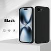 Fashion Solid Colour Shockproof Protective Liquid Silicone Phone Case For Iphone 17e/16e/SE2022/SE2020/8/7/8+/7+/Xs Max/XR/XS/X