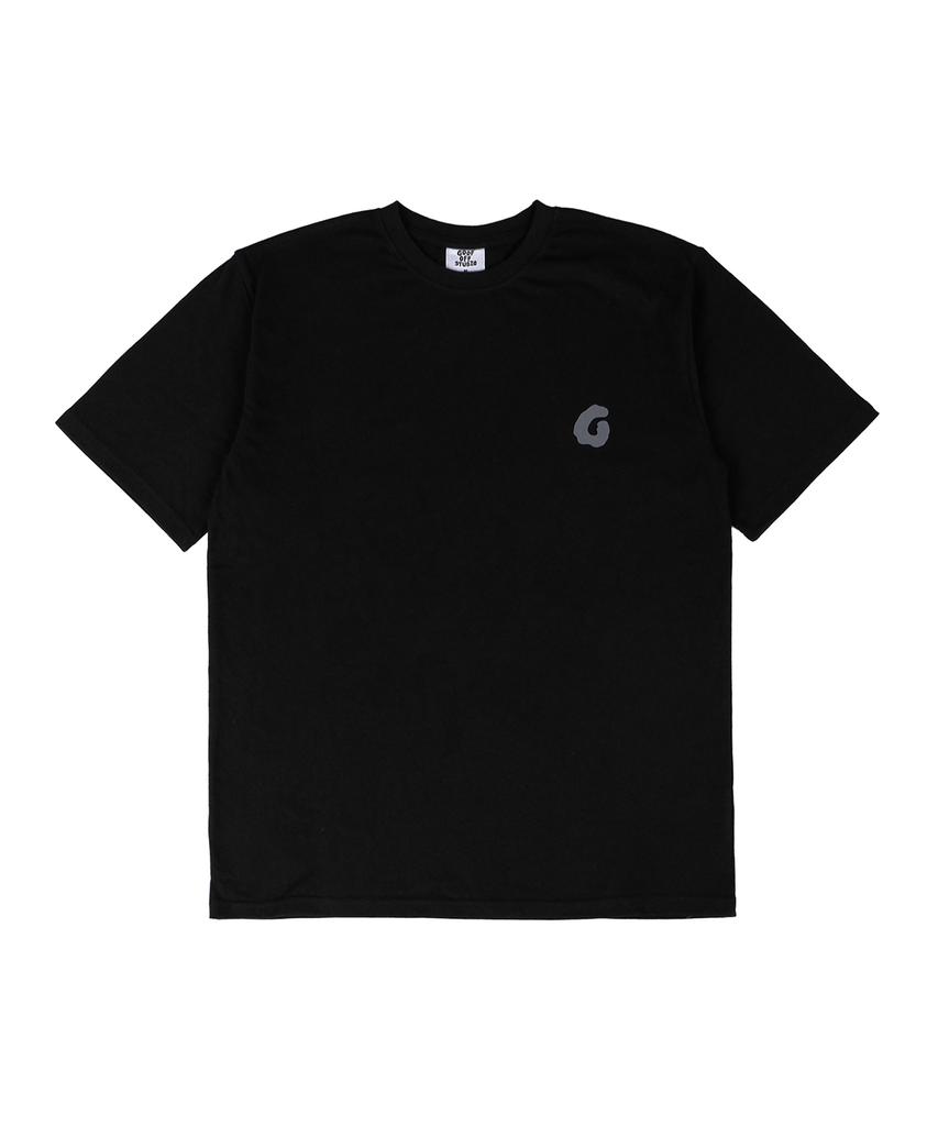 Gupeuopeuseutyudio Gofs Main Logo T-Shirt Black (Gray)