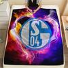 Schalke Blanket, High quality Comfortable for All Seasons, Home Decor, Warmth and Comfort