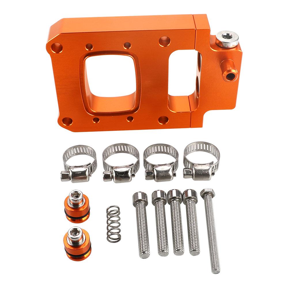 Motorcycle TPi Injector Relocation Block Aluminum For K-T-M EXC300 250 XC XCW TPi Six Days EXC XC 300 250 150 TPi 2023 2022 2021
