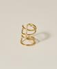Novice Tokyo Loop Ear Cuff / Gold