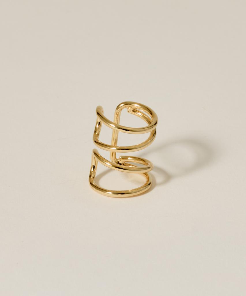 Novice Tokyo Loop Ear Cuff / Gold