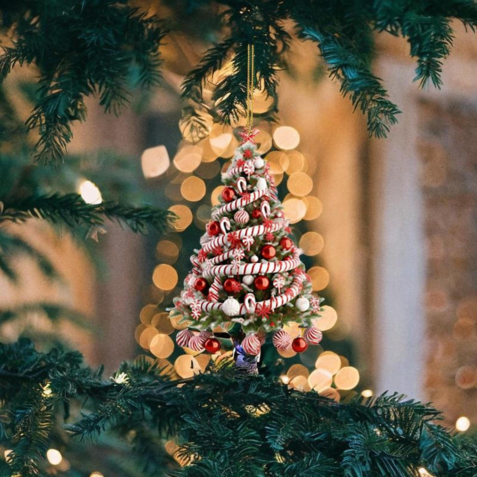 

Christmas Decoration Xmas Hanging Pendant Photo Props Collection Party Supplies Acrylic Ornament for Style B