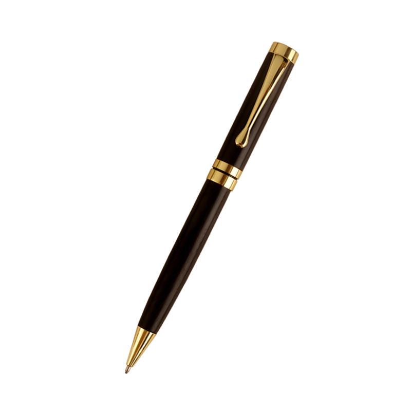 Brass Ballpoint Pen, Metal High Aesthetic Rotating Ballpoint Pen, Business Office Creative Signature Pen