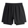 Li-Ning Quick-Drying Breathable Comfortable Versatile Cycling Running Basketball Casual Five-Point Sports Pants Unisex Bottoms LNKW109-1S