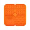 Pet Licking Plate, Slow Food Plate, Silicone Pet Slow Food Tableware Bowl, Suction Cup, Dog Licking Pad,Dog Cat Brush