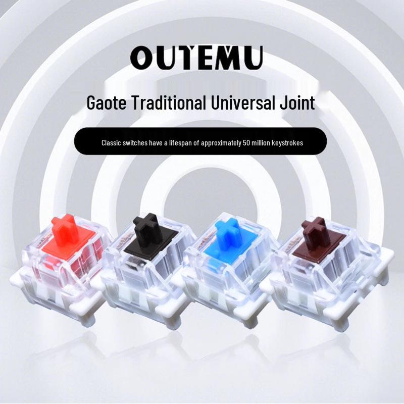 Gateron Dustproof Mechanical Keyboard Switch Tester: Blue, Red, Brown, Black, Purple, Green, Gold, Silver, Orange, White, Gray, Yellow.